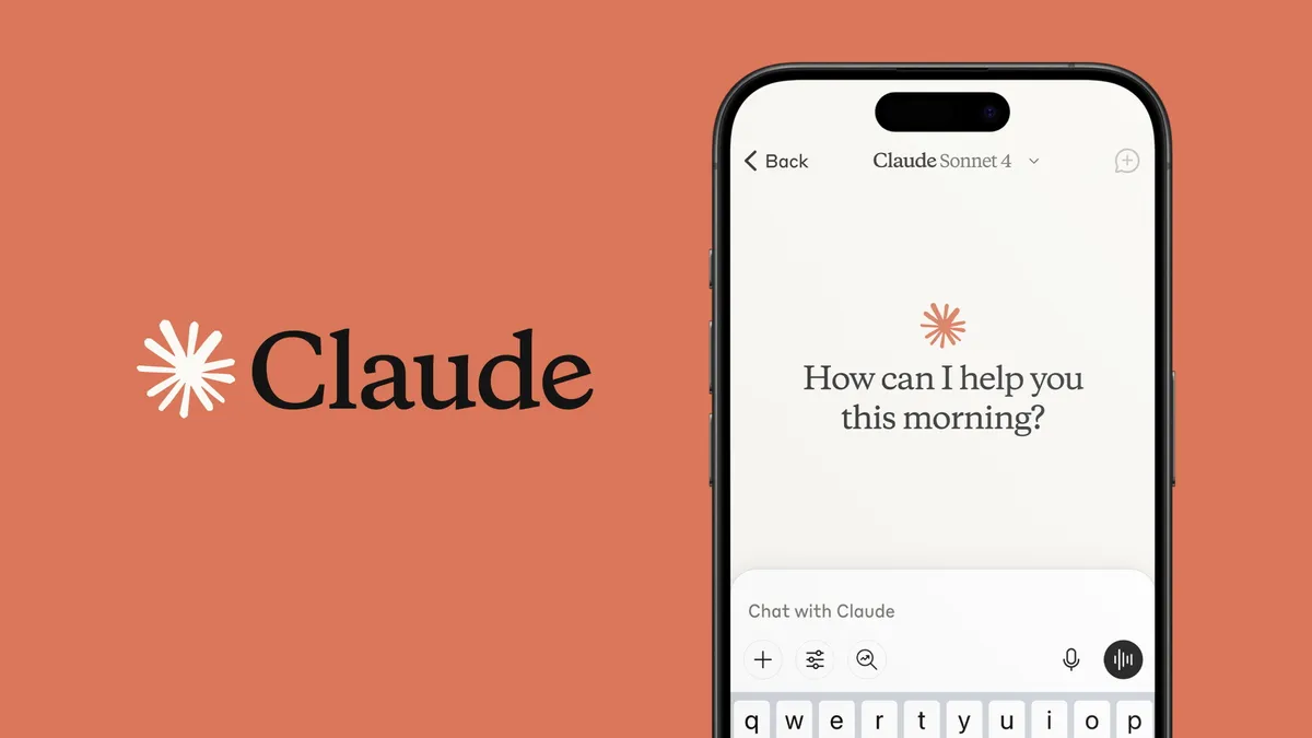 Claude AI interface